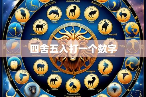 四舍五入打一个数字
