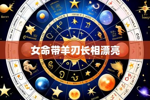 女命带羊刃长相漂亮