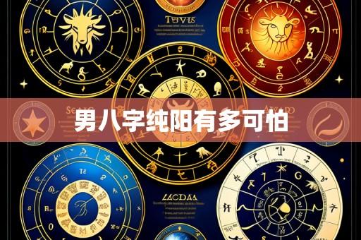 男八字纯阳有多可怕