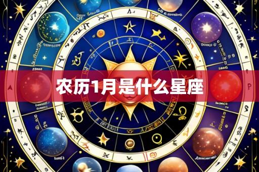 农历1月是什么星座