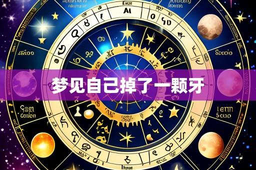 梦见自己掉了一颗牙