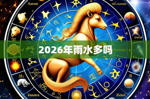 2026年雨水多吗