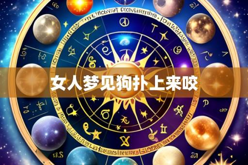 女人梦见狗扑上来咬