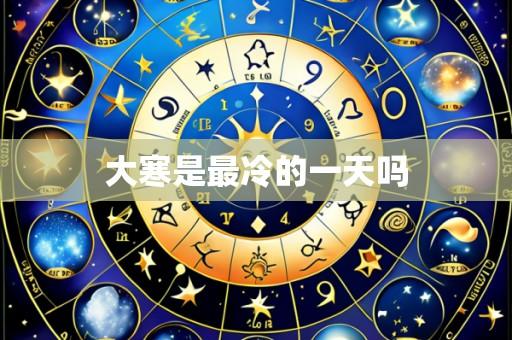 大寒是最冷的一天吗
