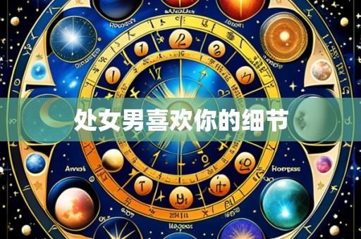 处女男喜欢你的细节