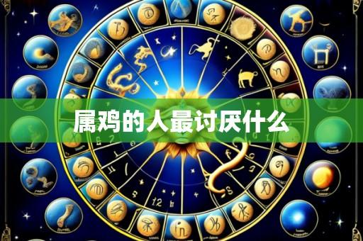 属鸡的人最讨厌什么
