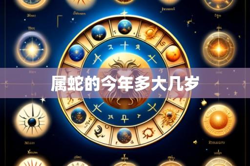 属蛇的今年多大几岁