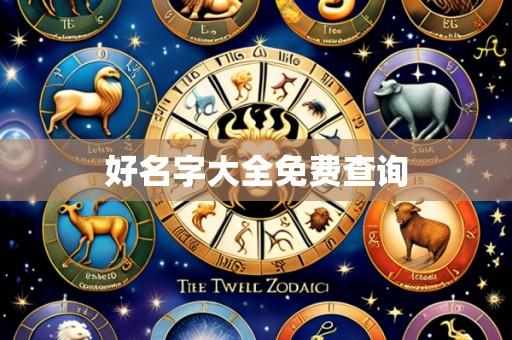 好名字大全免费查询