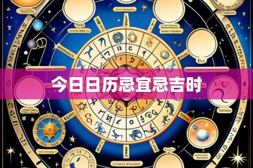 今日日历忌宜忌吉时