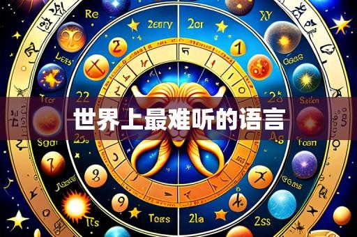 世界上最难听的语言