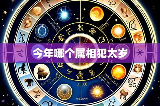 今年哪个属相犯太岁