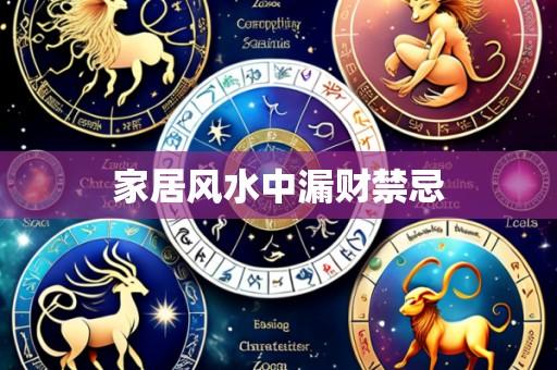 家居风水中漏财禁忌