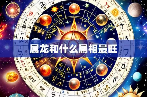 属龙和什么属相最旺