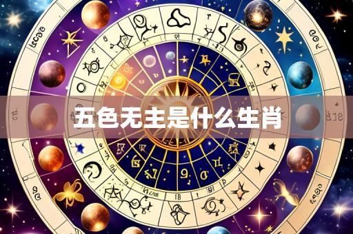 五色无主是什么生肖