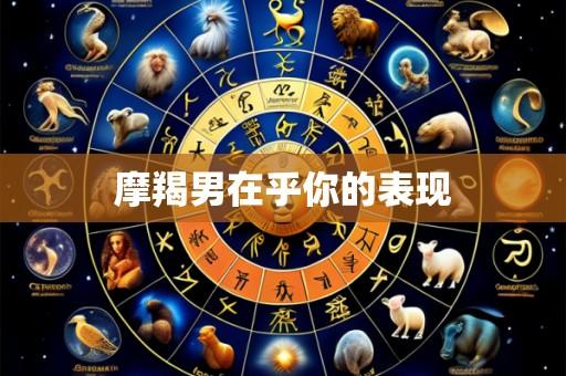 摩羯男在乎你的表现