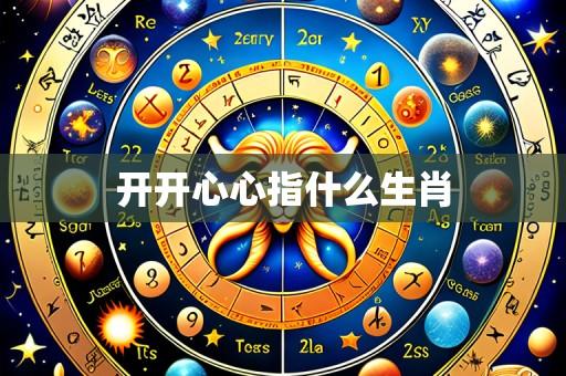 开开心心指什么生肖