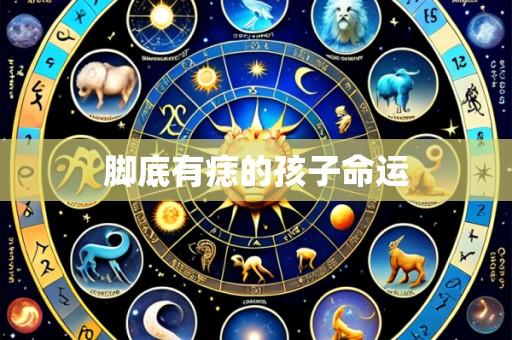 脚底有痣的孩子命运