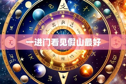 一进门看见假山最好