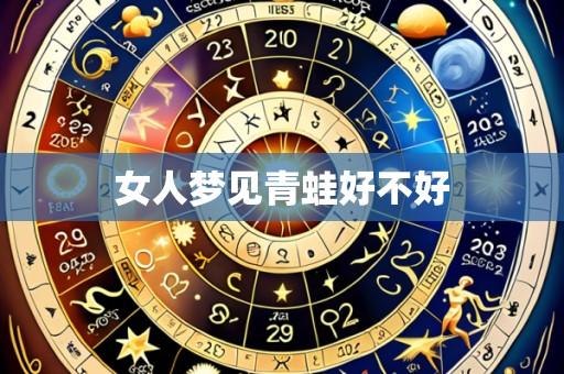 女人梦见青蛙好不好