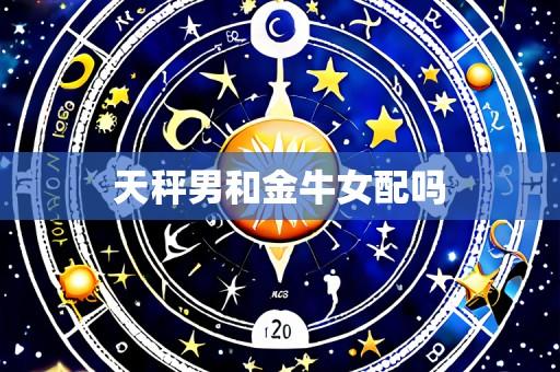 天秤男和金牛女配吗