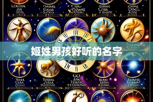 姬姓男孩好听的名字