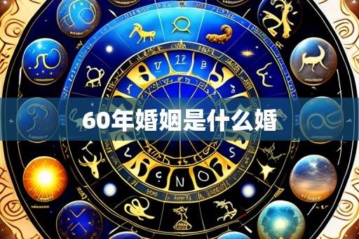 60年婚姻是什么婚