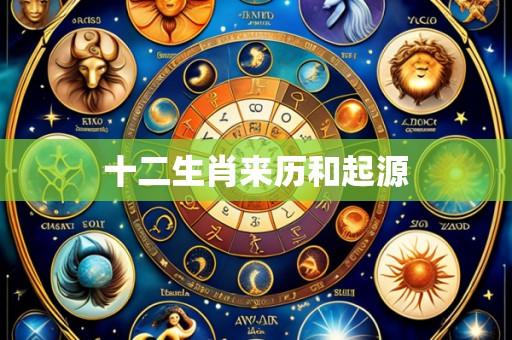 十二生肖来历和起源