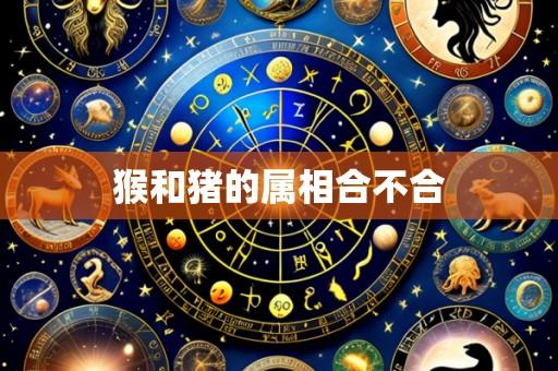猴和猪的属相合不合
