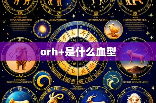 orh+是什么血型