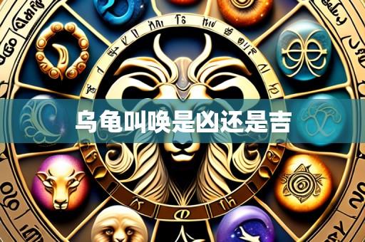 乌龟叫唤是凶还是吉