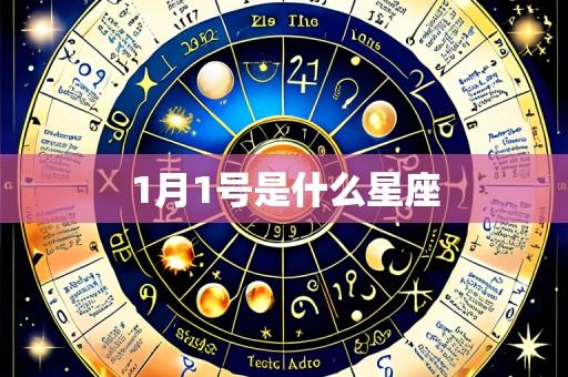 1月1号是什么星座