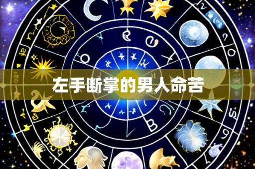 左手断掌的男人命苦