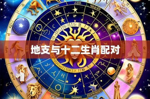 地支与十二生肖配对