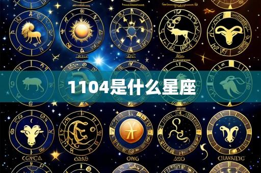 1104是什么星座