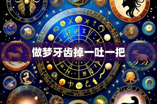 做梦牙齿掉一吐一把