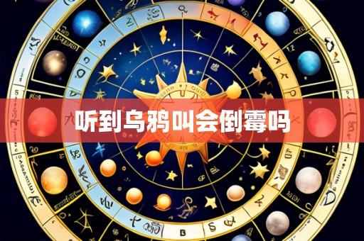 听到乌鸦叫会倒霉吗