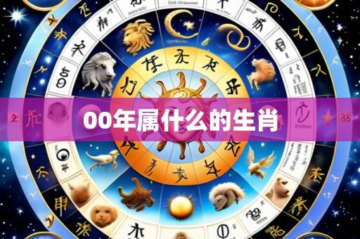 00年属什么的生肖