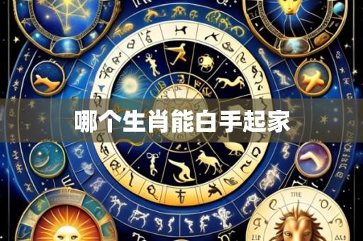 哪个生肖能白手起家