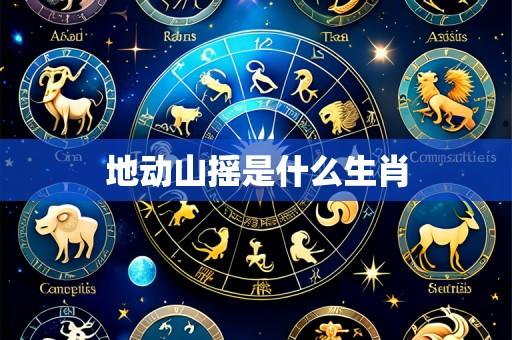 地动山摇是什么生肖