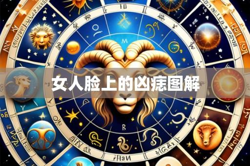 女人脸上的凶痣图解