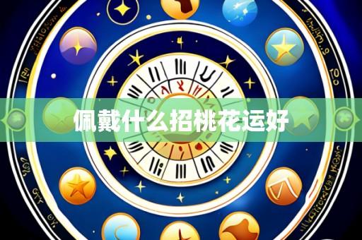 佩戴什么招桃花运好