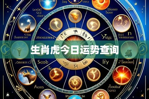 生肖虎今日运势查询