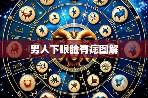 男人下眼睑有痣图解