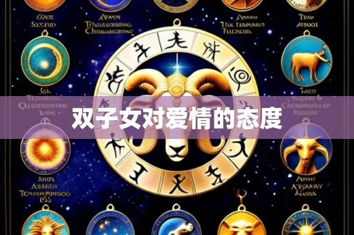 双子女对爱情的态度