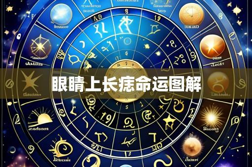 眼睛上长痣命运图解