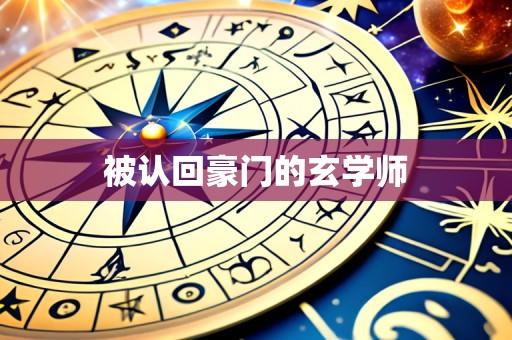 被认回豪门的玄学师