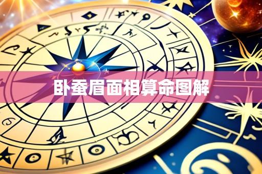 卧蚕眉面相算命图解
