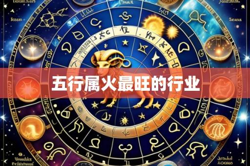 五行属火最旺的行业