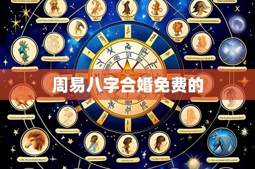 周易八字合婚免费的