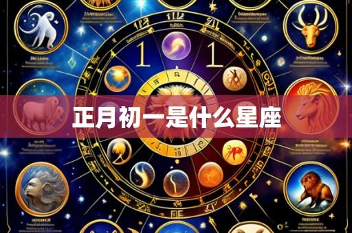 正月初一是什么星座
